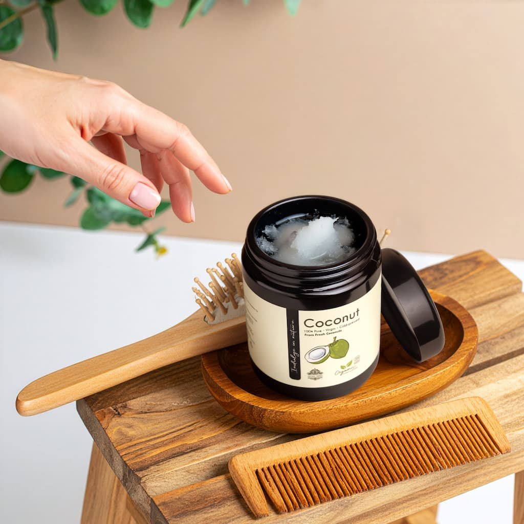 Organic Coconut Oil - 100% Pure Extra-virgin Cold Pressed Unrefined