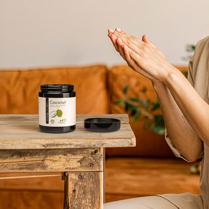 Organic Coconut Oil - 100% Pure Extra-virgin Cold Pressed Unrefined