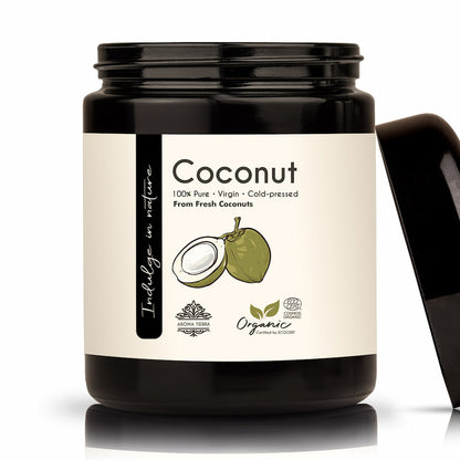Organic Coconut Oil - 100% Pure Extra-virgin Cold Pressed Unrefined