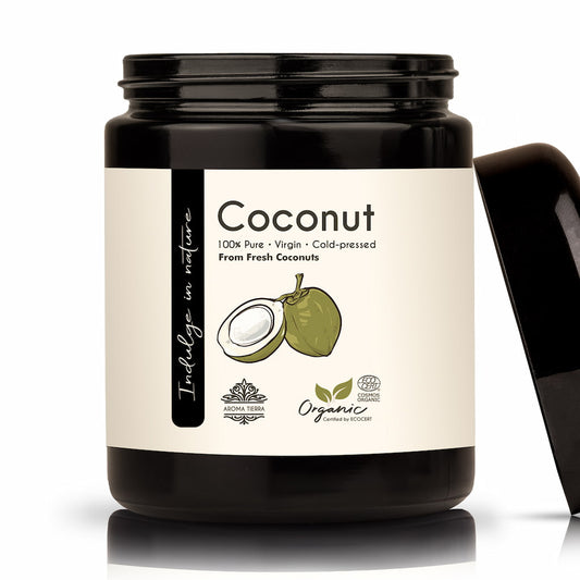 Organic Coconut Oil - 100% Pure Extra-virgin Cold Pressed Unrefined