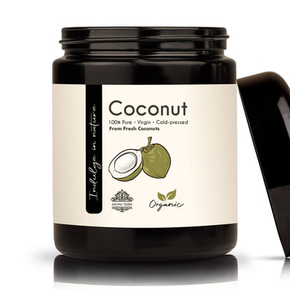 Organic Coconut Oil - 100% Pure Extra-virgin Cold Pressed Unrefined