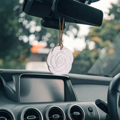 Cera Rosa - Ceramic Essential Oil Diffuser for Hanging (Non-Electric)