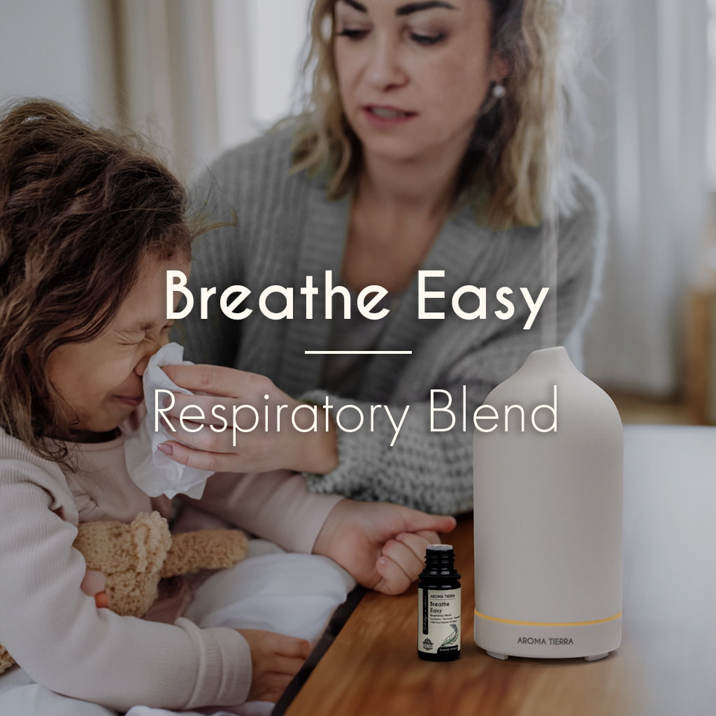 Breathe Easy Essential Oil Blend – Cold, Cough & Respiratory Relief