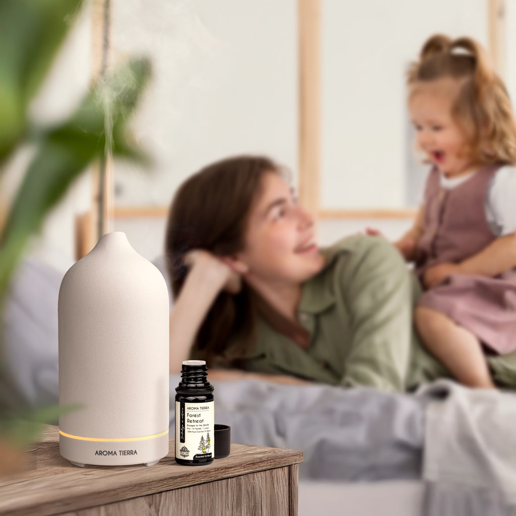 Forest Retreat Essential Oil Blend – Pine, Cypress & Woody Aroma