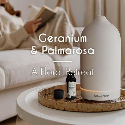 Geranium & Palmarosa Essential Oil Blend
