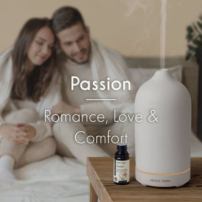 Passion Essential Oil Blend - For Romance, Love & Comfort