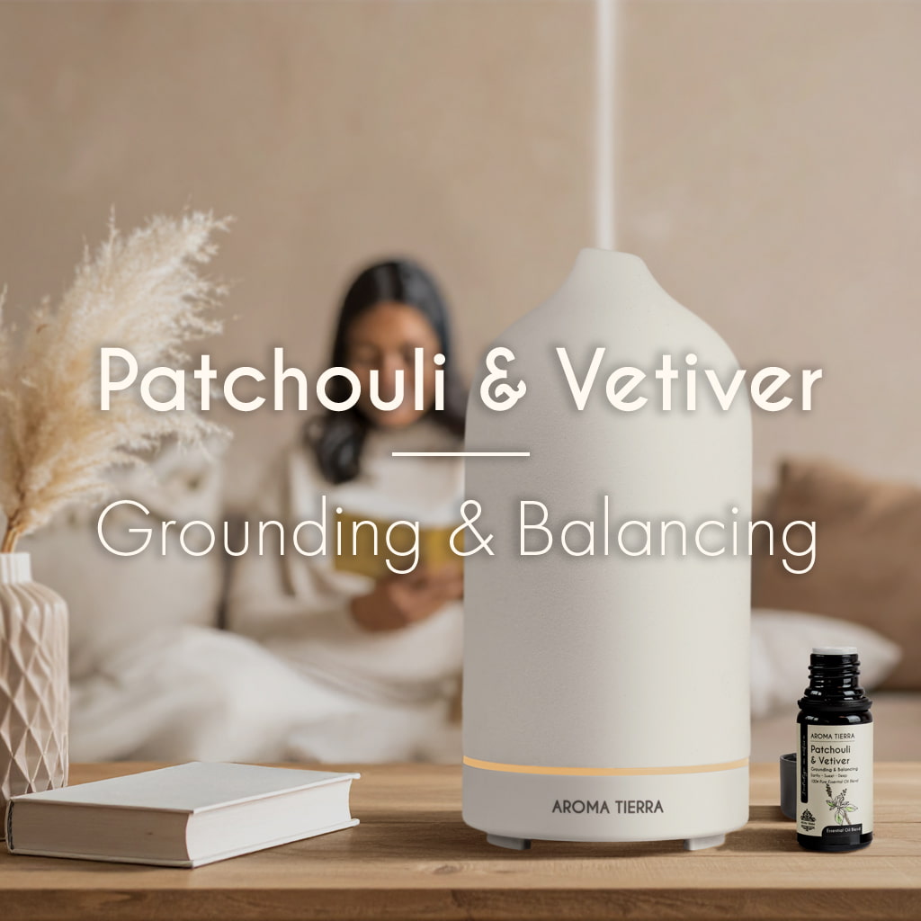 Patchouli & Vetiver Essential Oil Blend