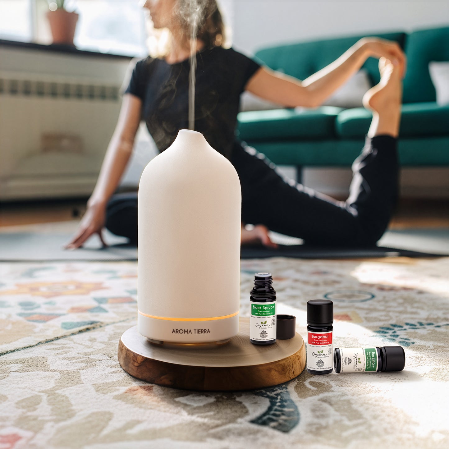 زيت إكليل الجبل الأساسي العضوي