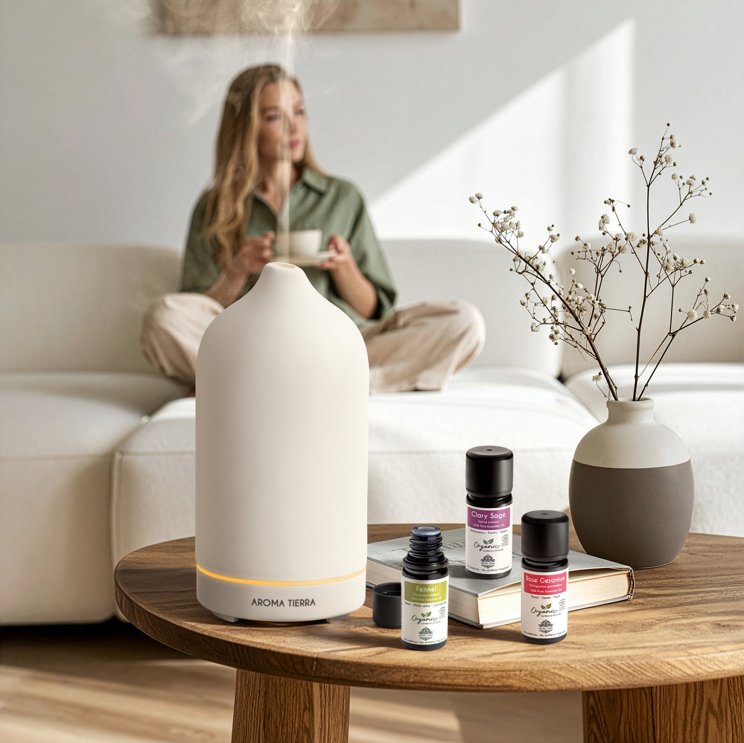 Organic Clary Sage Essential Oil - 100% Pure Natural