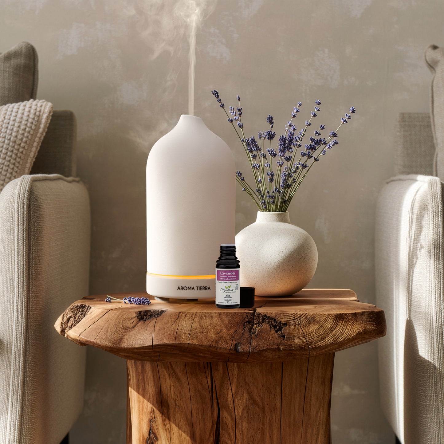 Organic Lavender Essential Oil - 100% Pure Natural