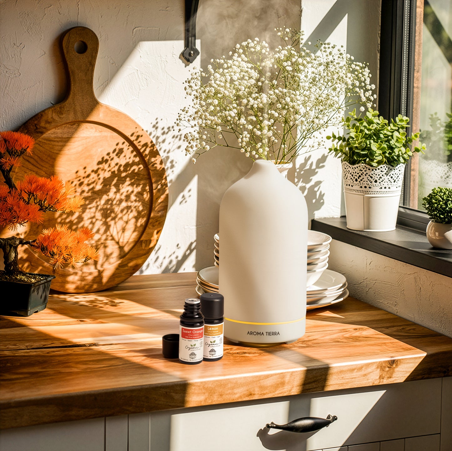 زيت الليمون العضوي الأساسي