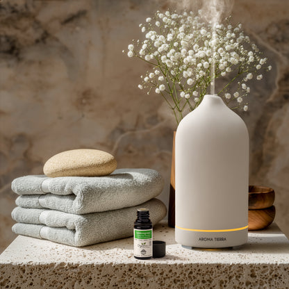 زيت عشبة الليمون العطري العضوي