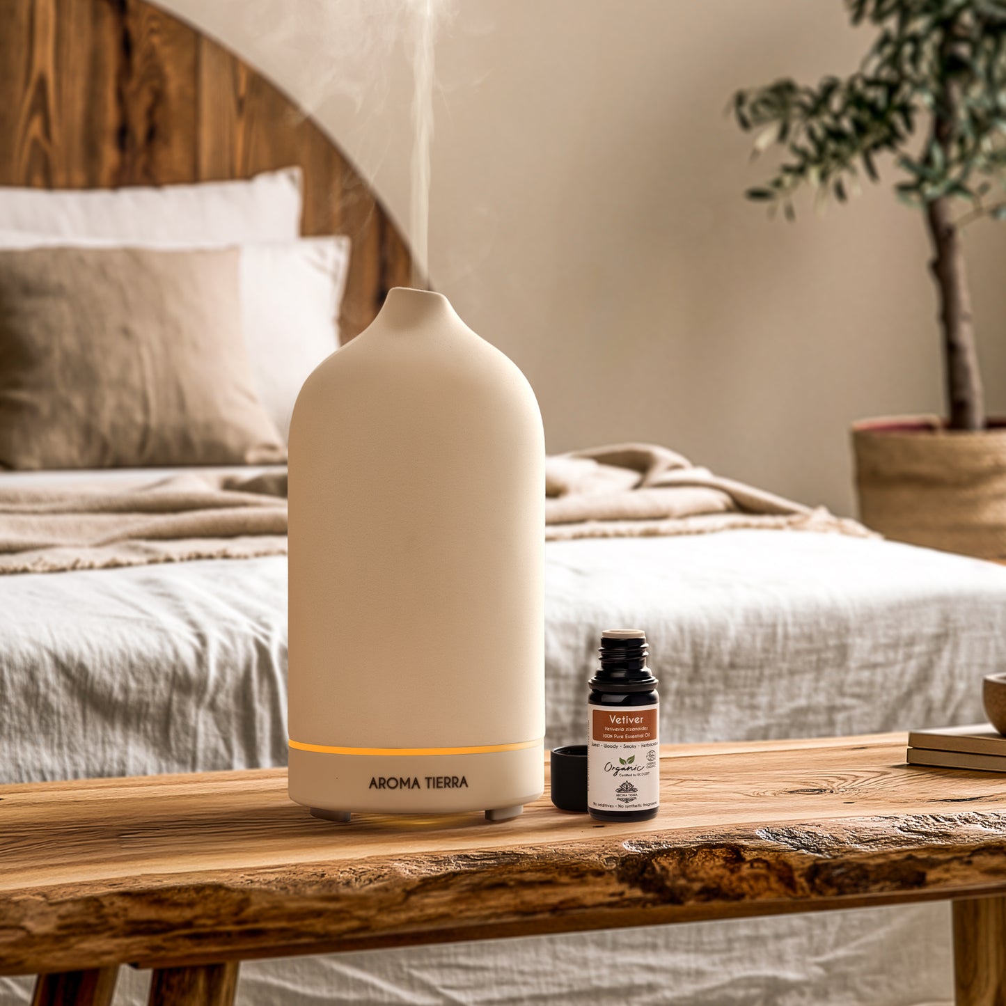 Organic Vetiver Essential Oil - 100% Pure Natural