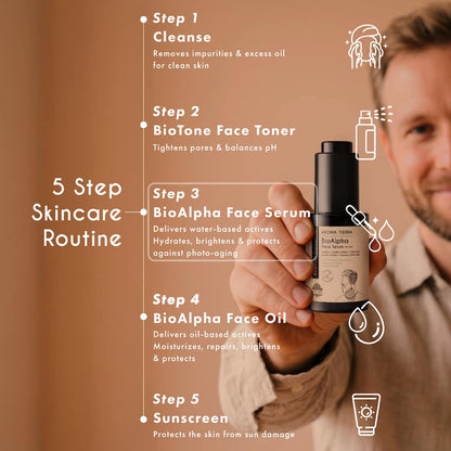 BioAlpha Face Serum – High-Performance Serum for Men