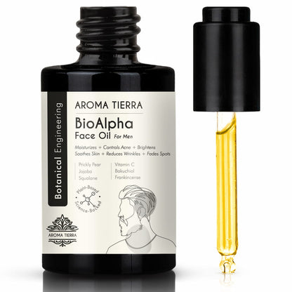 BioAlpha Face Oil – High-Performance Oil for Men