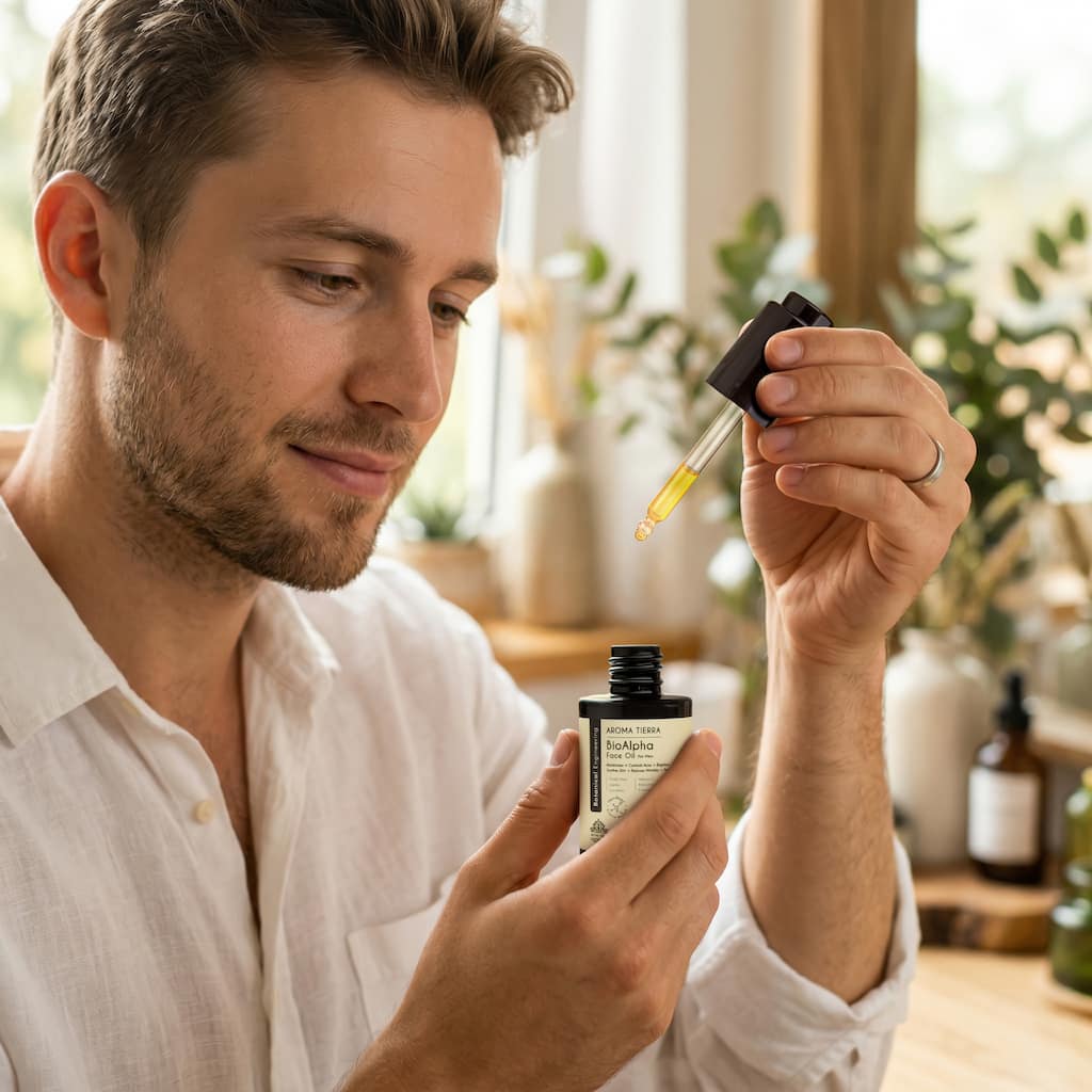 BioAlpha Face Oil – High-Performance Oil for Men