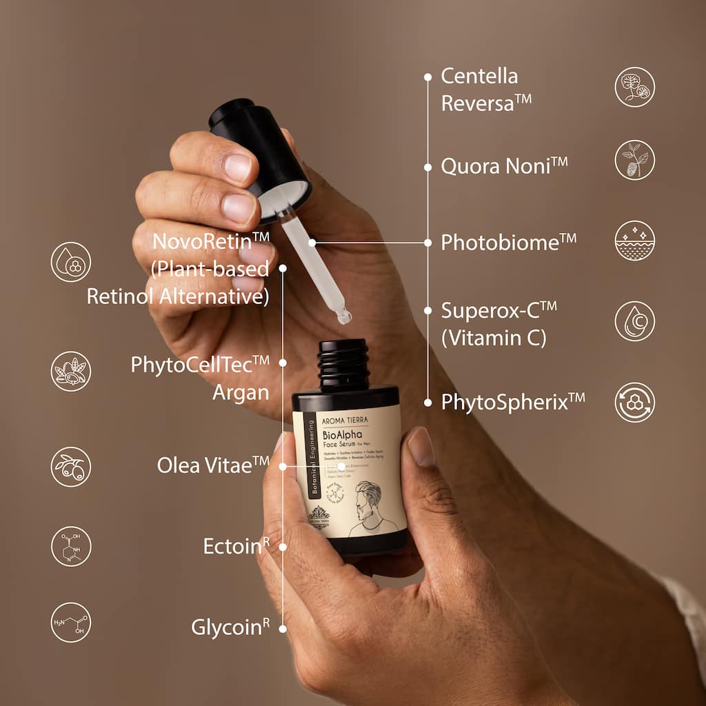 BioAlpha Face Serum – High-Performance Serum for Men