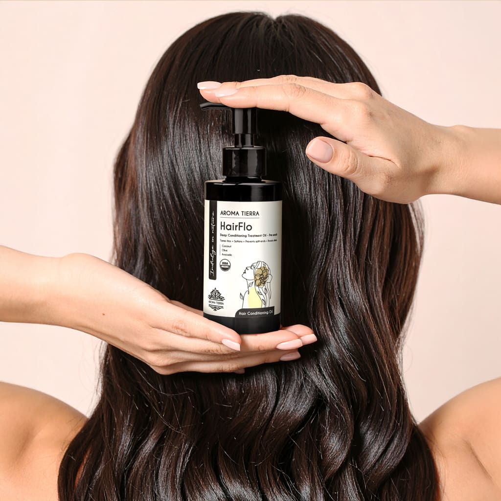هيرفلو - زيت بلسم عميق (علاج الشعر قبل الغسيل)