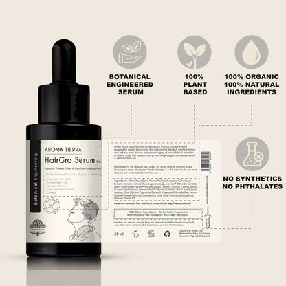 HairGro Hair Growth Serum for Men (with 9 Clinically Proven Bio-Actives)