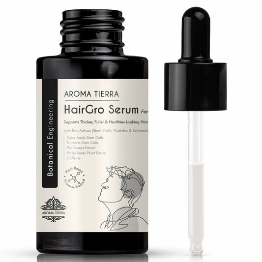 HairGro Hair Growth Serum for Men (with 9 Clinically Proven Bio-Actives)