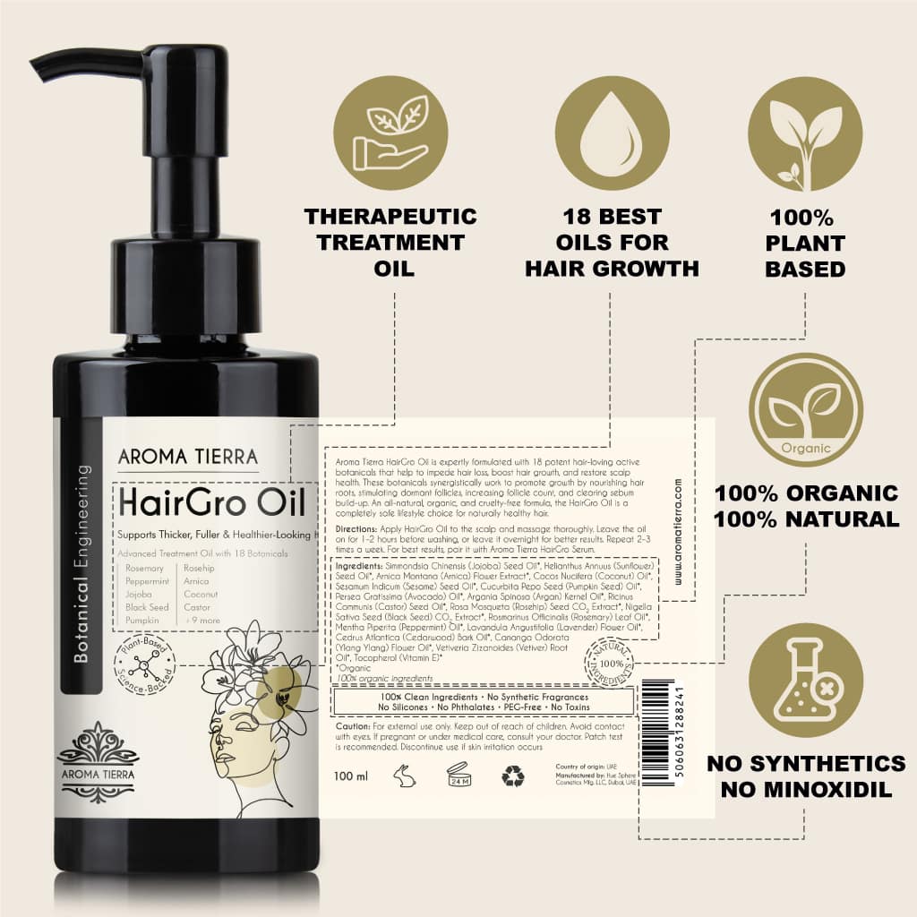 HairGro - Hair Growth Oil (with Rosemary)