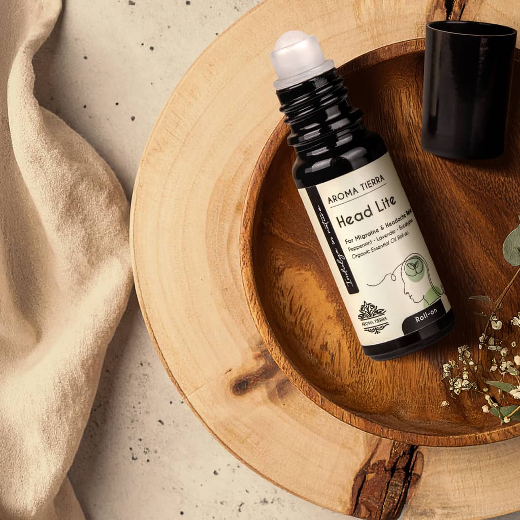 هيد لايت - زيت عطري دوار عضوي