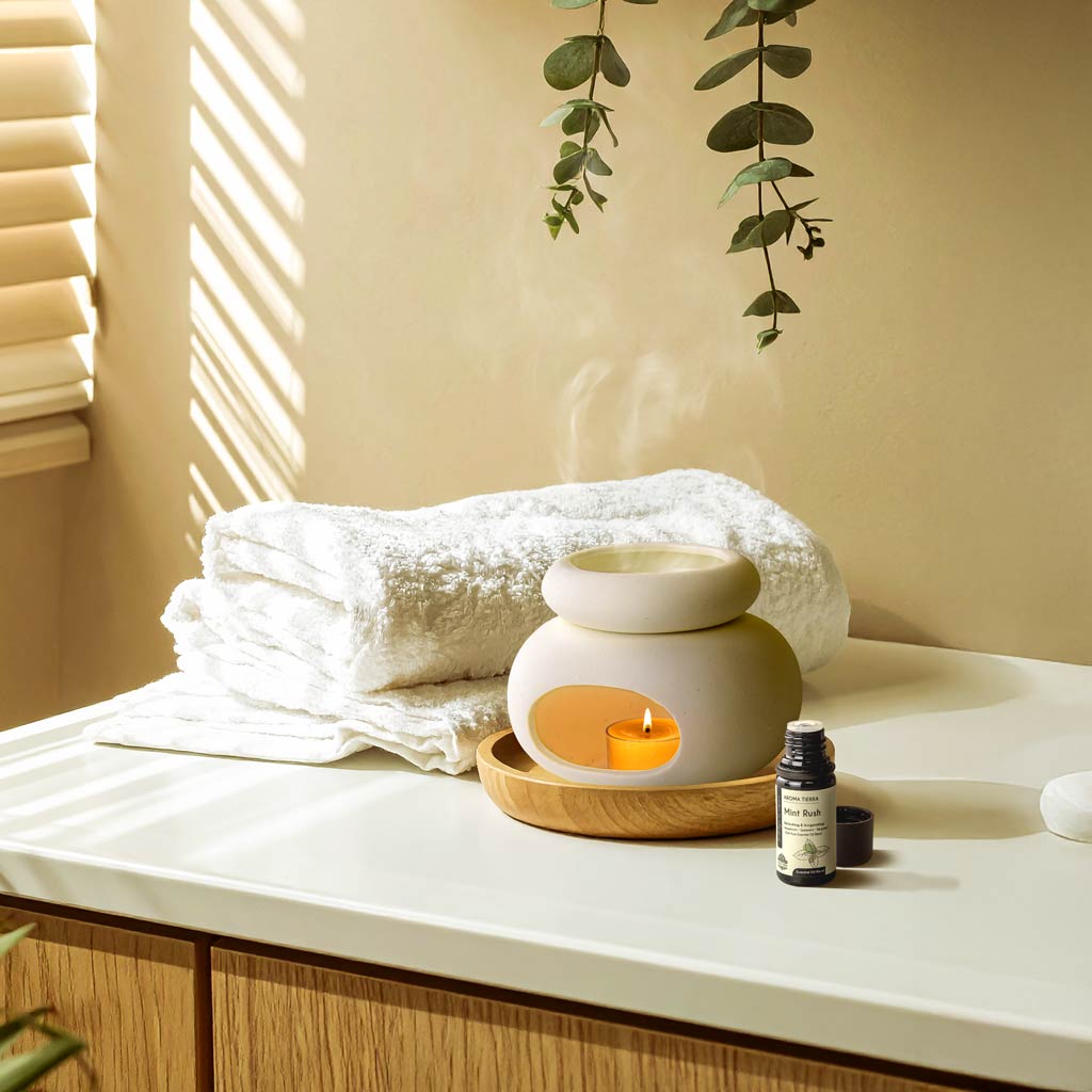 Lona - Ceramic Essential Oil Diffuser (Candle Burner)