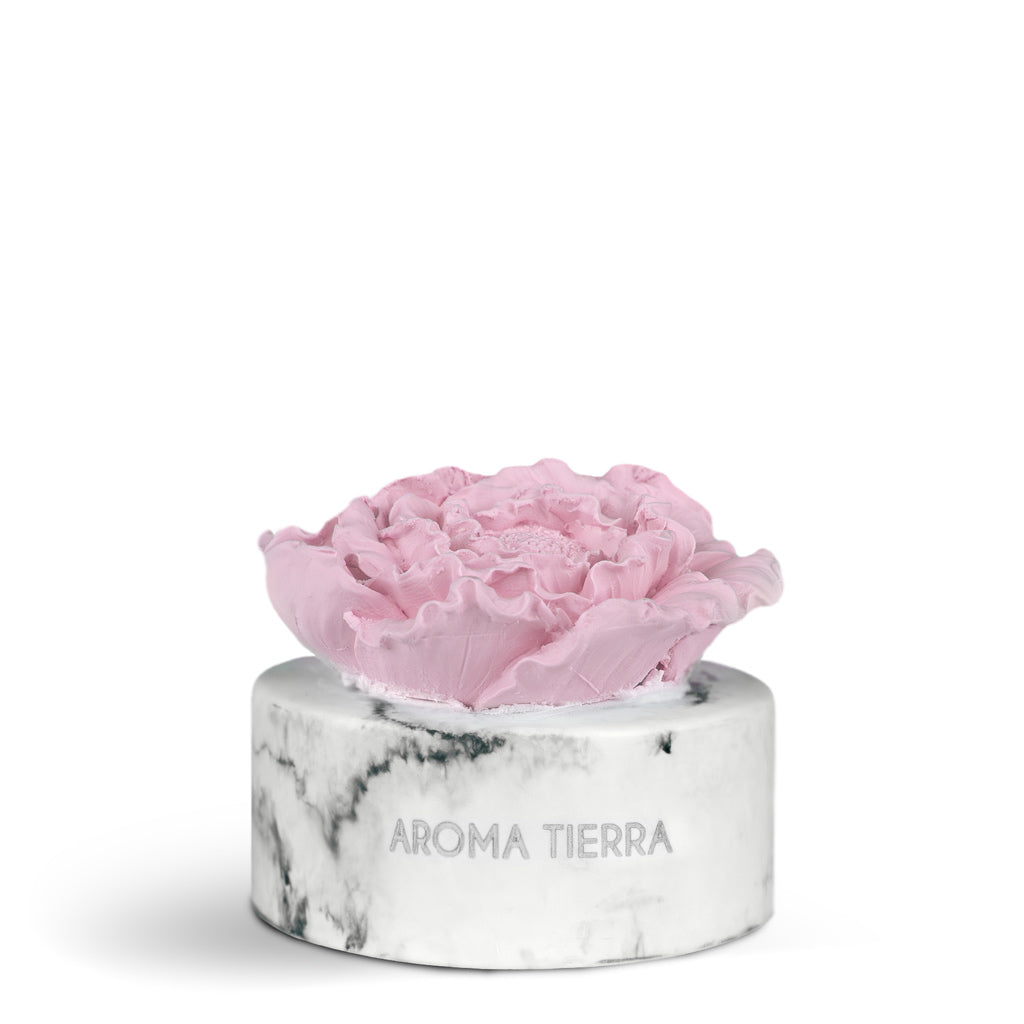 Cera Flora (Pink Flower) - Ceramic Essential Oil Diffuser (Non-Electric)