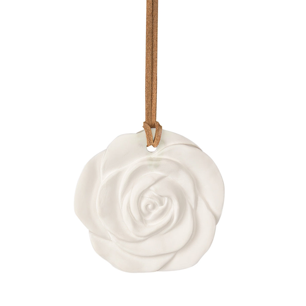 Cera Rosa - Ceramic Essential Oil Diffuser for Hanging (Non-Electric)