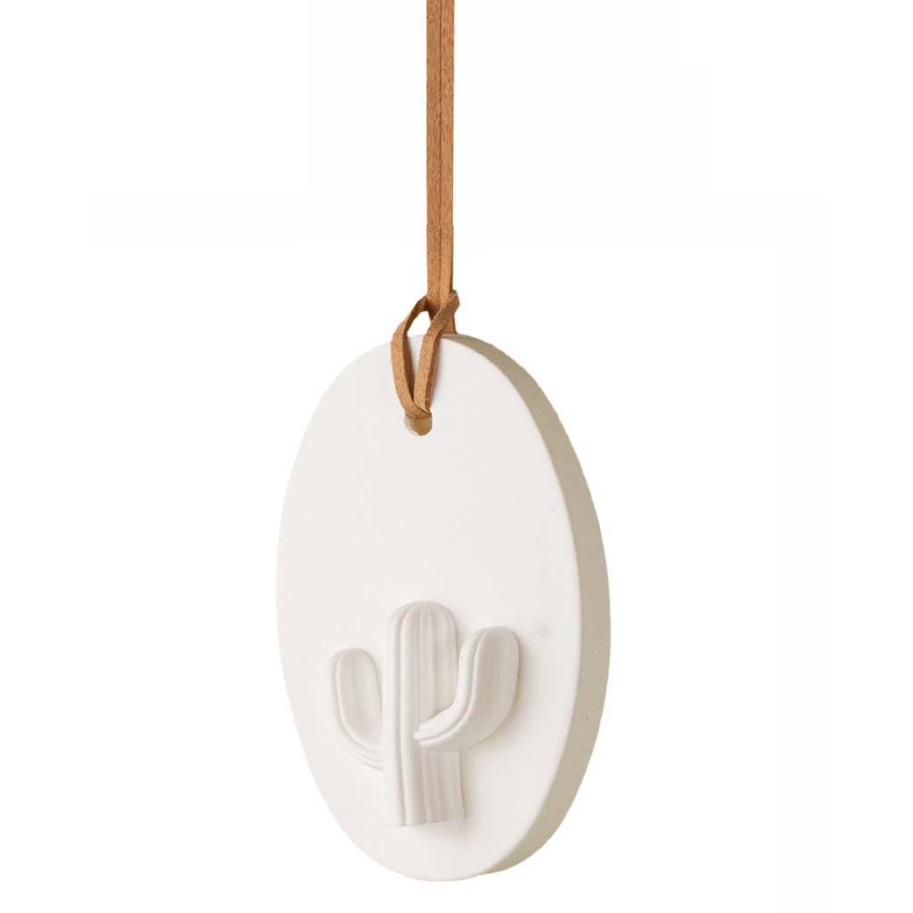 Cera Blanca - Ceramic Essential Oil Diffuser for Hanging (Non-Electric)