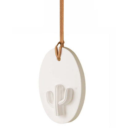 Aroma Tierra Cera Blanca Passive Essential Oil Hanging Diffuser best for your car, wardrobe, work desk.