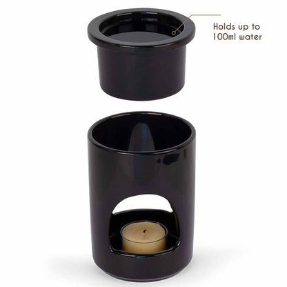Nero - Ceramic Essential Oil Diffuser (Candle Burner)