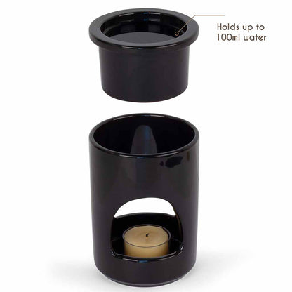 Aroma Tierra Nero essential oil diffuser  Eco-friendly  for deep relaxation.