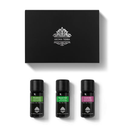 Natural Essential Oil Set for Hair Care