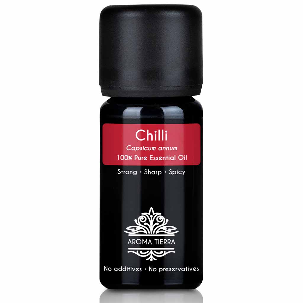 Aroma Tierra  Chili essential oil steam distillation of Capsicum annum, 10 ml