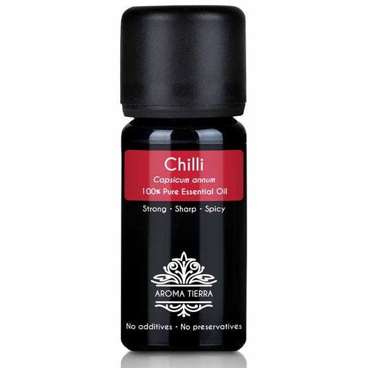 Aroma Tierra  Chili essential oil steam distillation of Capsicum annum, 10 ml