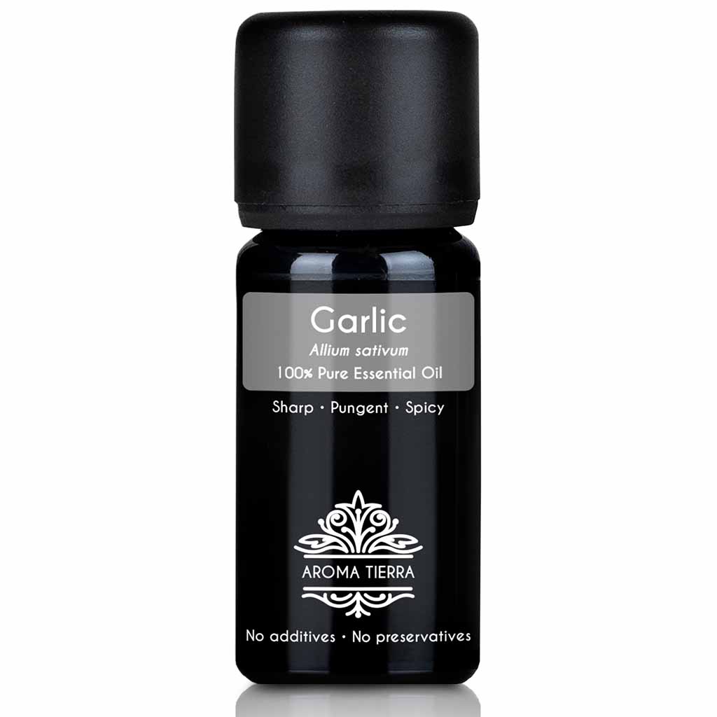 garlic essential oil extract supplement drops
