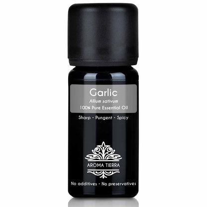 garlic essential oil extract supplement drops