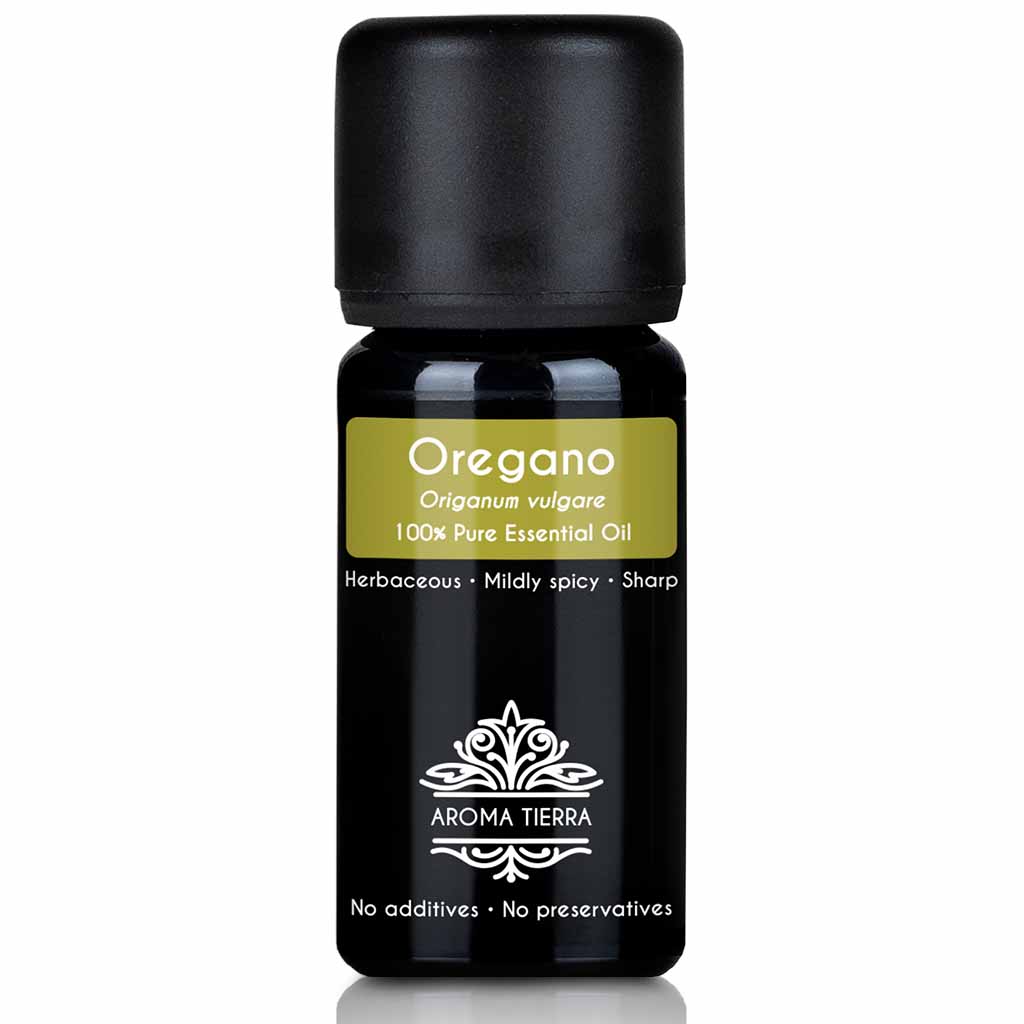 Aroma Tierra Oregano essential oil cold pressing of rind of organic Citrus paradisi, antiviral, anti-fungal,  fight bacterial infections, 10 ml.  