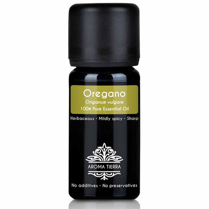 Aroma Tierra Oregano essential oil cold pressing of rind of organic Citrus paradisi, antiviral, anti-fungal,  fight bacterial infections, 10 ml.  