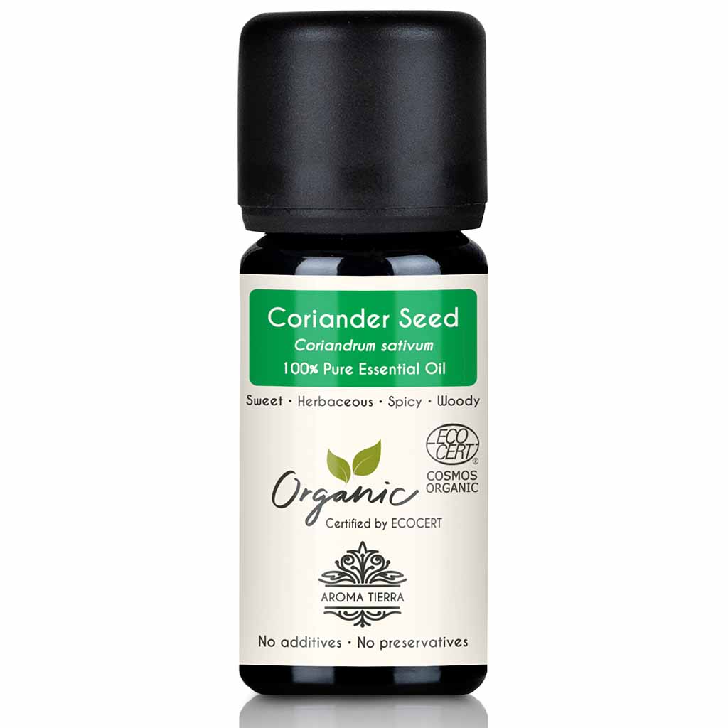 organic coriander essential oil pure food grade