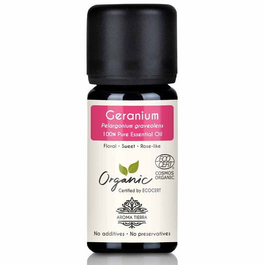 organic geranium essential oil pure floral