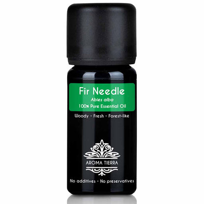 Aroma Tierra Fir Needle essential oil steam distillation of the needles of Fir tree, Abies alba, 10 ml 