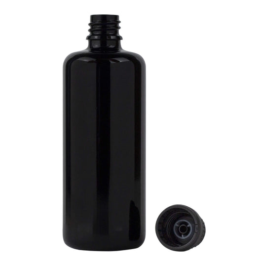 Violet Glass Bottle 100ml - For DIY Blends & Recipes