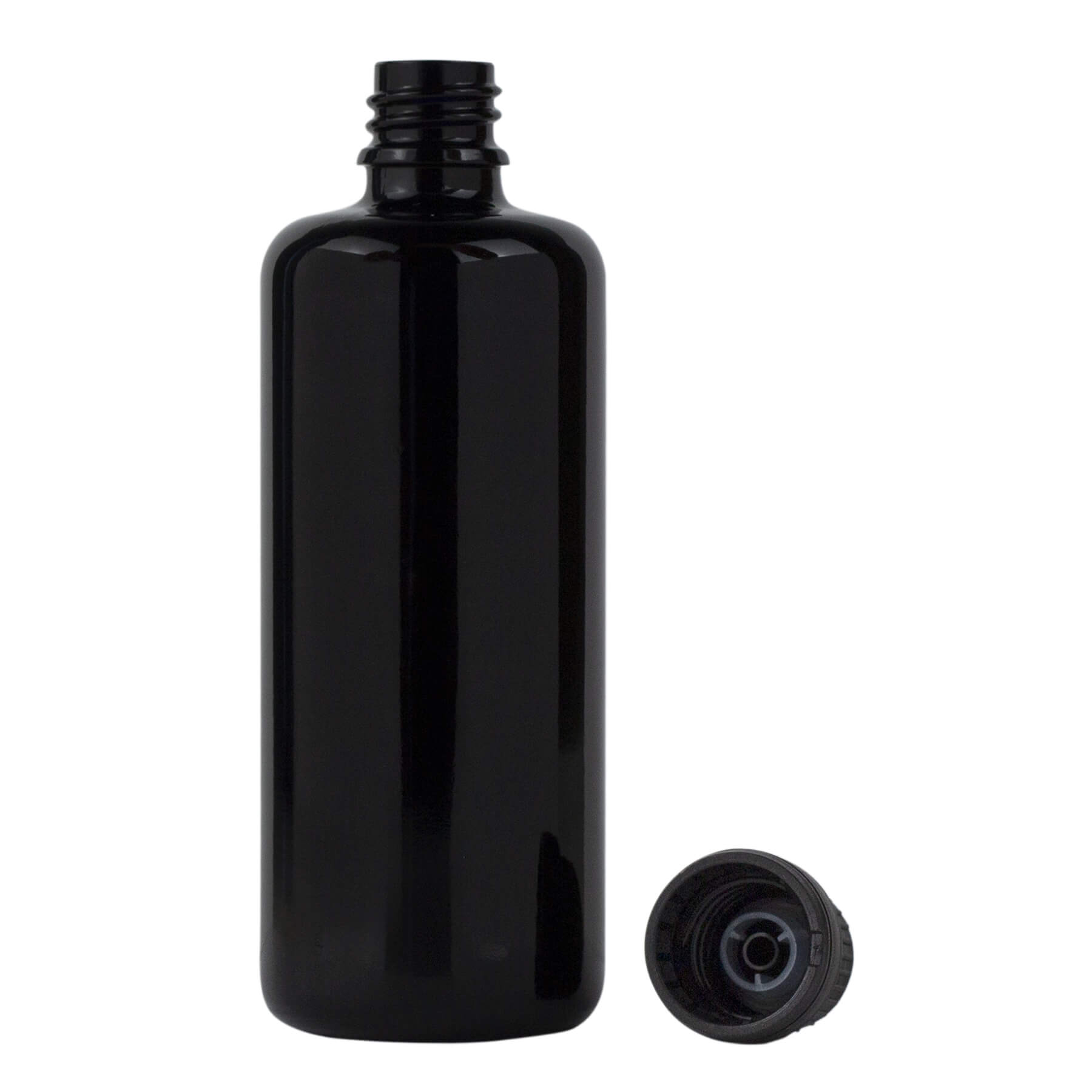 Aroma Tierra violet glass bottle 100ml for DIY blends and recipes. 