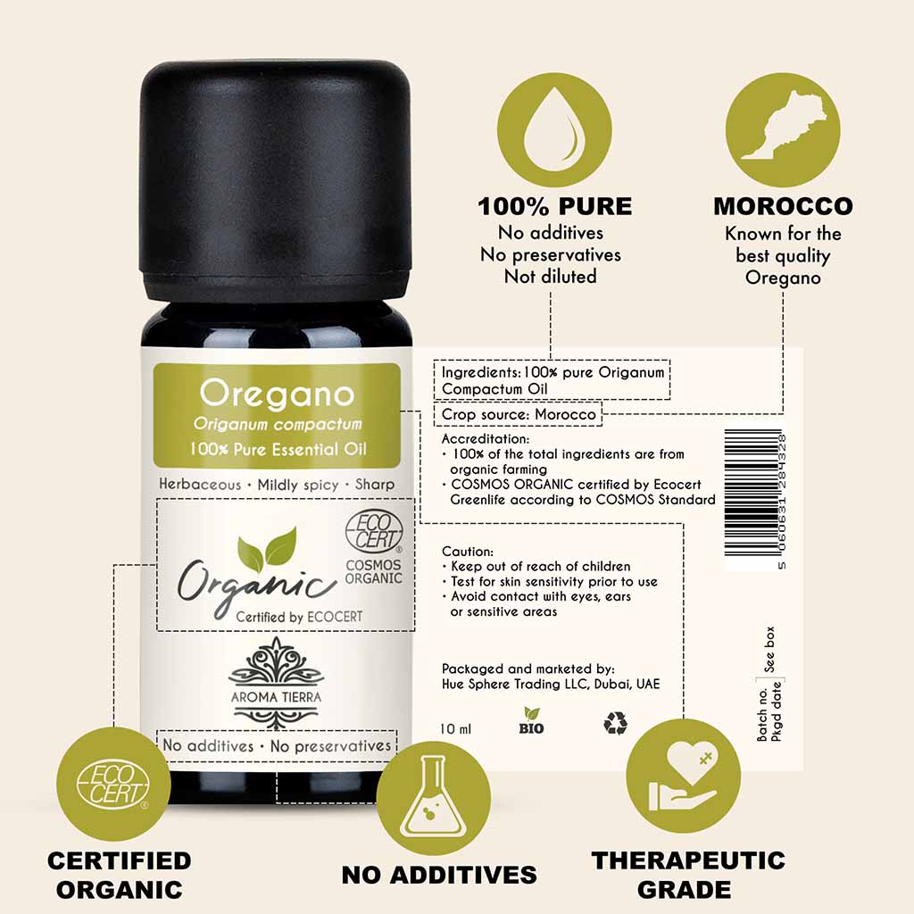 oregano oil origanum compactum liquid extract