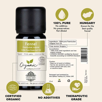 organic fennel essential oil pure therapeutic grade