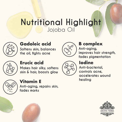 organic jojoba oil nutrient vitamin