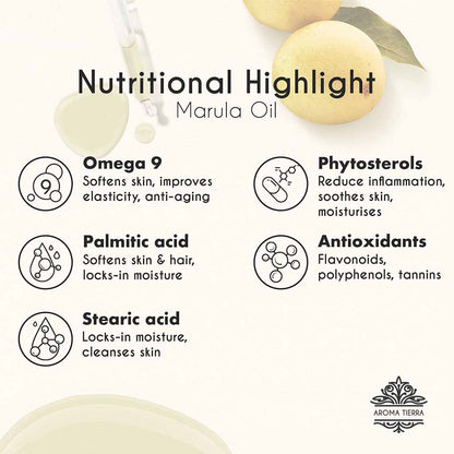 100% Pure Organic Marula Oil hydrates and revitalized skin, nutritional benefits.