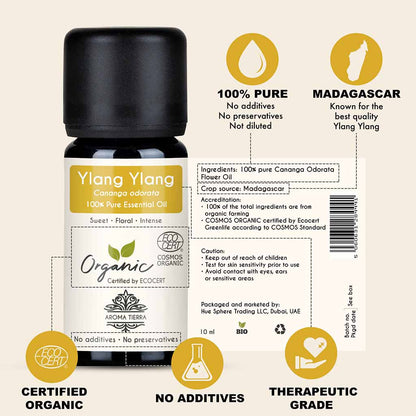 organic ylang ylang oil pure cananga odorata